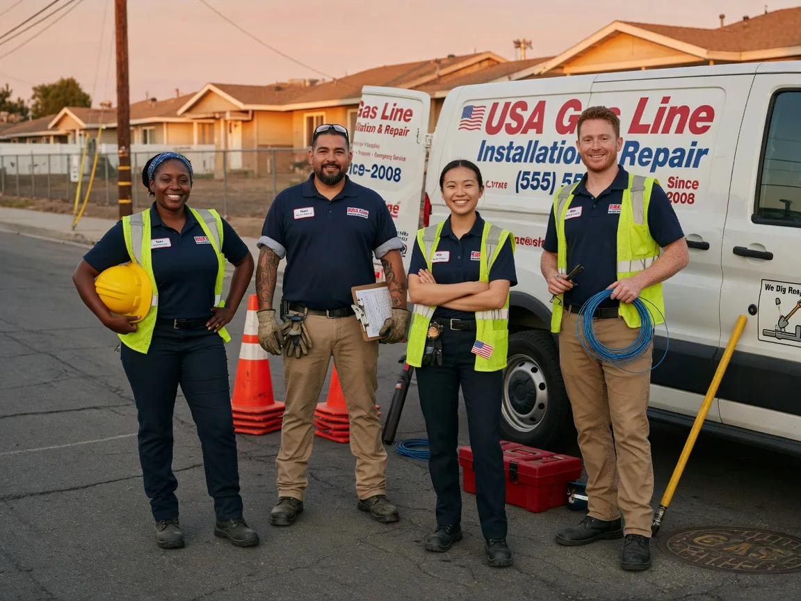 Gas Line Installation company in Long Barn, CA